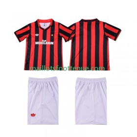 Maillot/Tenue AC Milan 1991 Retro Enfant Domicile 1990